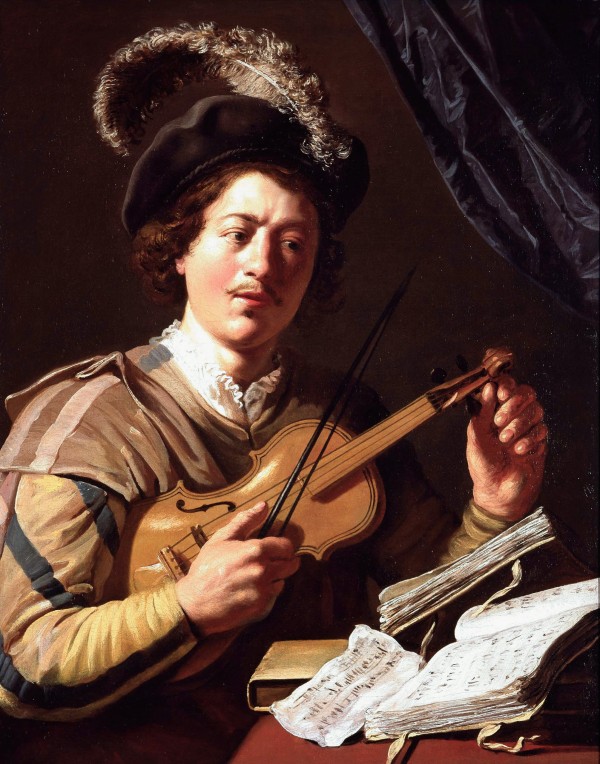 The Violin Player by Jan Lievens